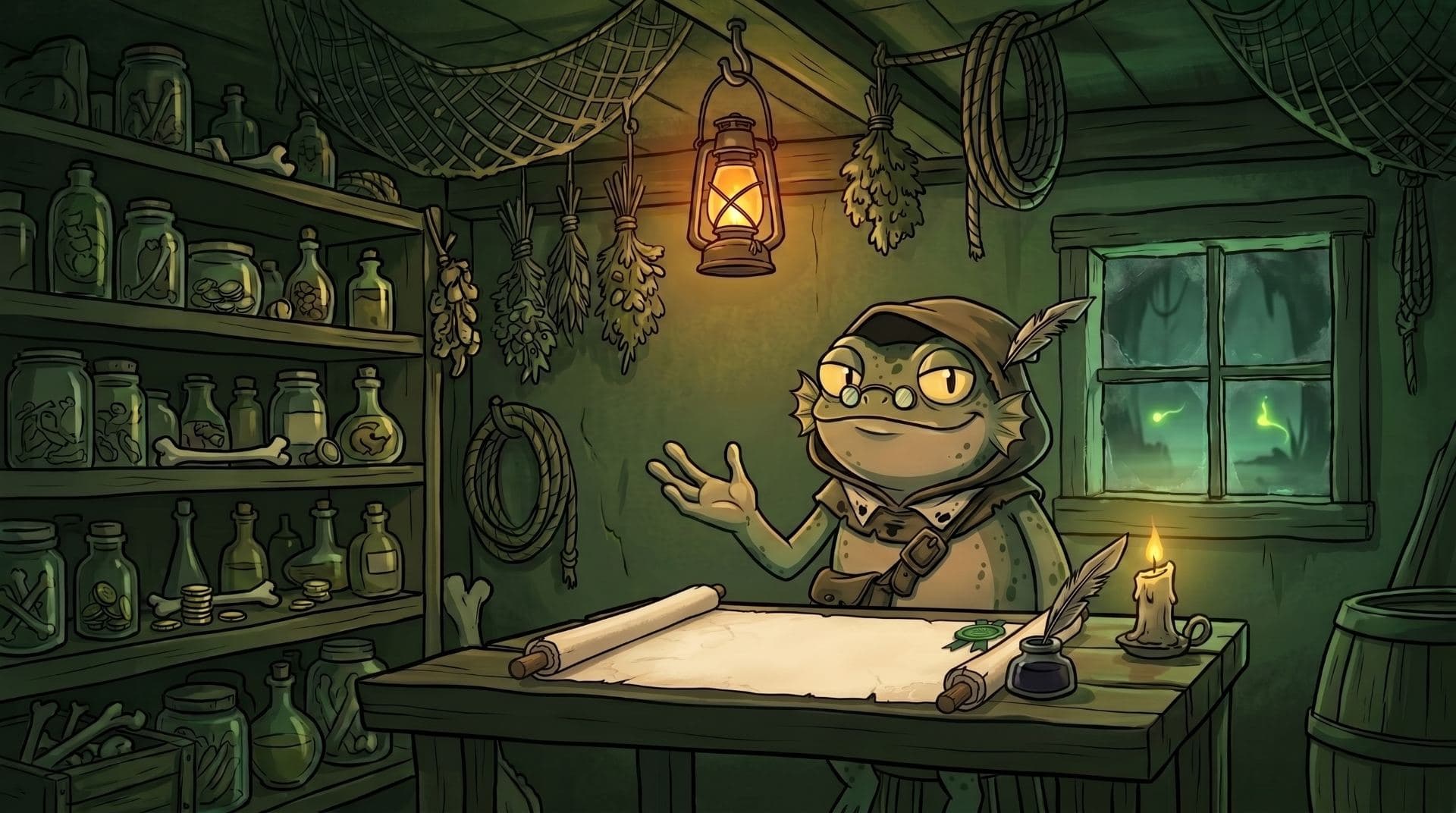The mudlark's hut